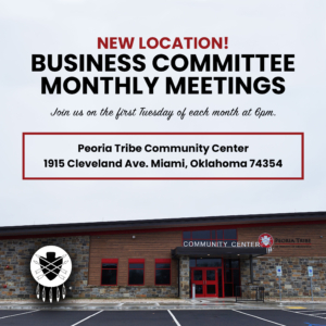 Business Committee/Tax Commission Meeting @ Peoria Tribe Community Center