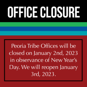 OFFICE CLOSURE: New Year's Day Holiday